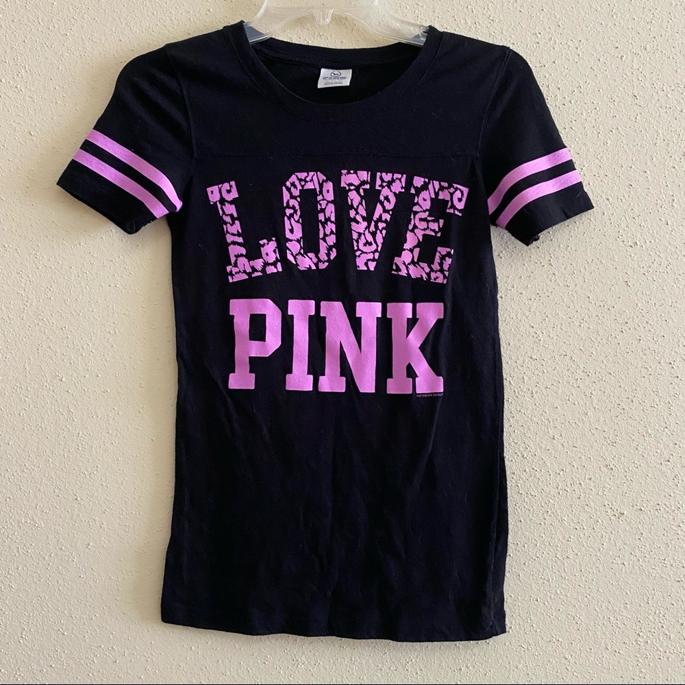 Black Love Pink Tee